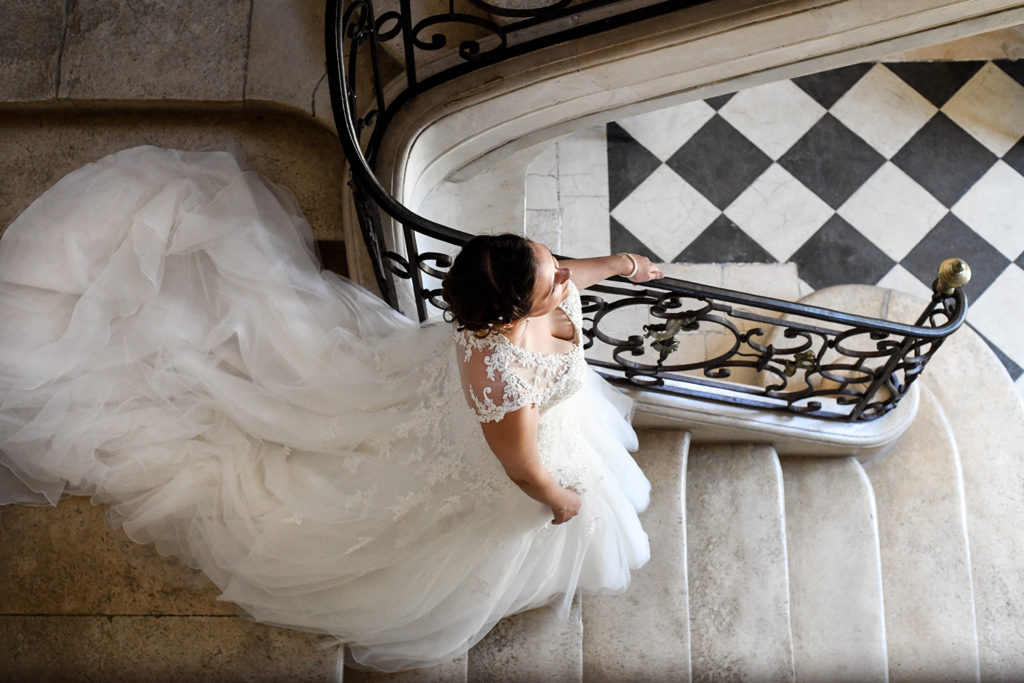 Préparatif de la mariée