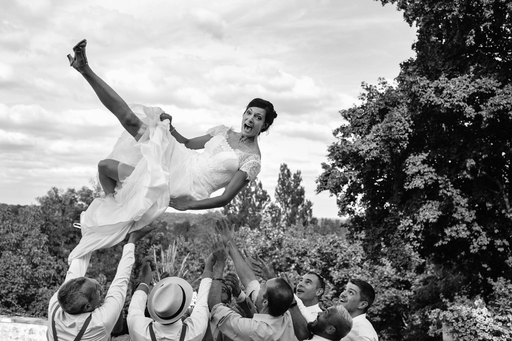 Photo de groupe mariage